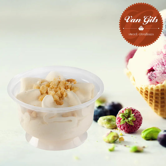 Apple-Crumble Mousse Cup
