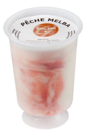 Picture of Peche Melba Dairy Icecream Cup