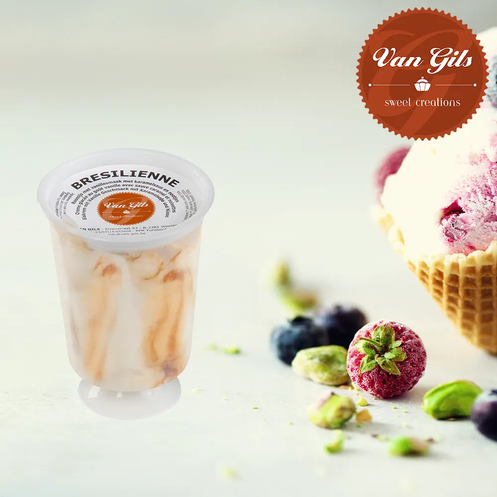 Caramel Dairy Icecream Cup
