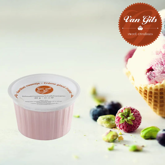 Strawberry Dairy Icecream Cup