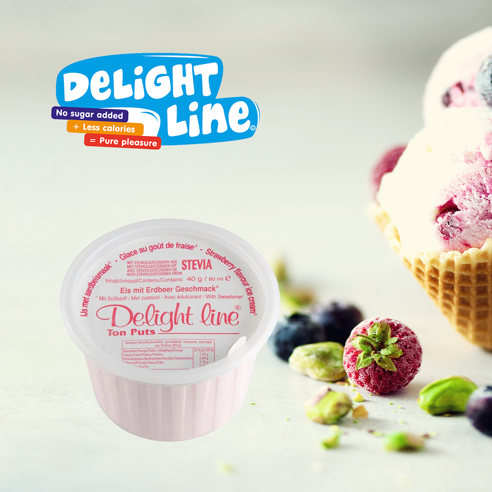Delight Glace au goût de Fraise