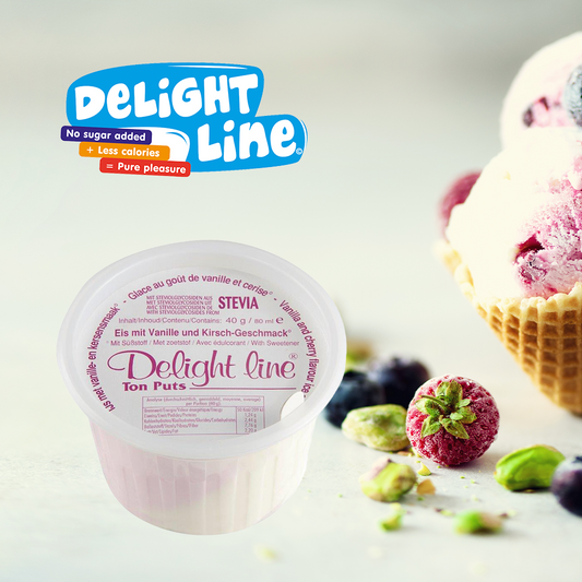 Delight Glace au goût de Vanille et Cerise