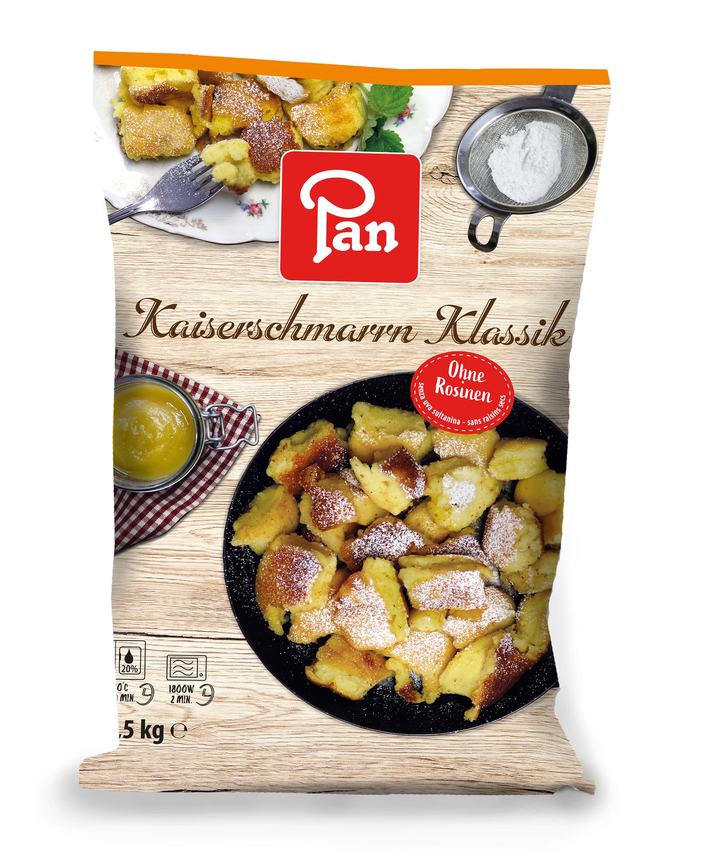 Kaiserschmarrn Classic & Kaiserschmarrn Classic with raisins