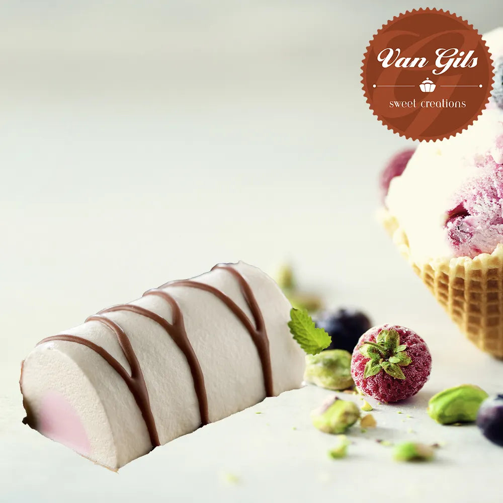 Tarte crême glaçée vanille